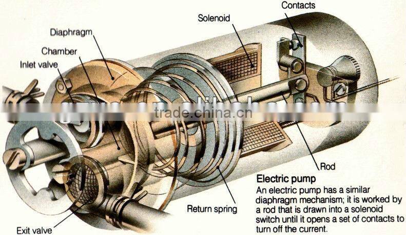 High performance Guaranteed Electric fuel pump for PEUGEOT206 0580 464 001