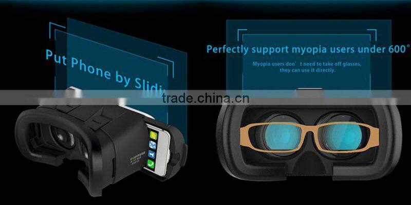 2016 Newest Popular Fashion Cheap OEM Virtual 3D VR Glasses