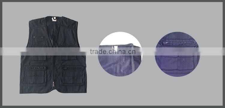 Multipocket men hunting shoot vest
