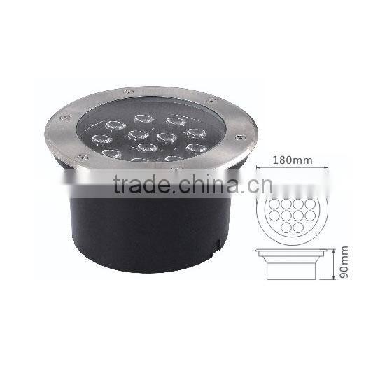 Stainless Steel IP68 9W LED Buried Light,DC24V LED Buried Light RGB with Remote Control