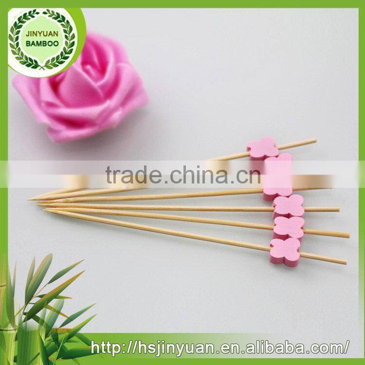 Best price fast delivery rotating bamboo fruit picks factory
