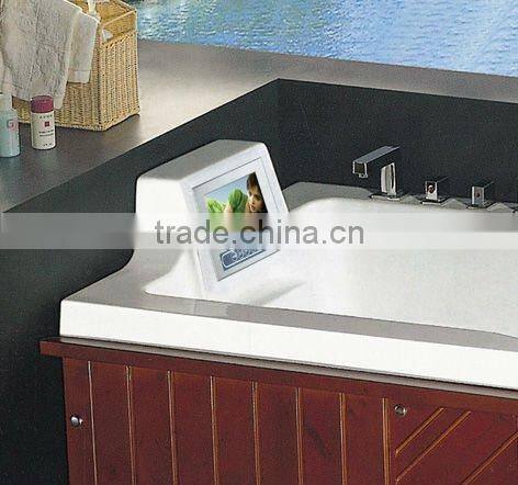 massage bathtub LCD TV with remote control