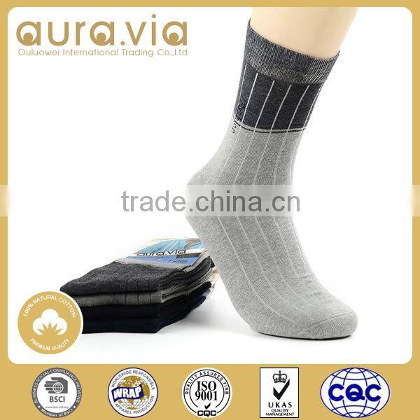 New Arrival Custom Design long cotton tube men sock