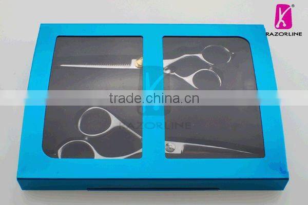blue Hair aluminum scissor case