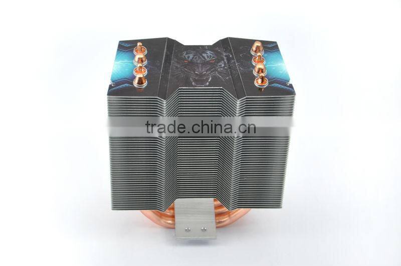 4 heat pipes DC cooling fan CN324 for Intel LGA 115X and AMD series