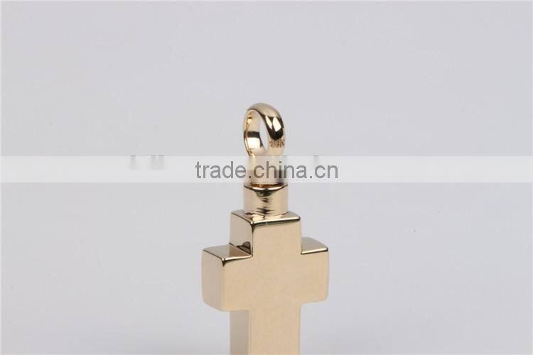 Factory suply 925 silver cross hollow pendant necklace jewelry wholesale