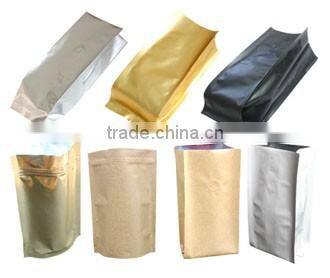 Aluminum foil tea bag envelope