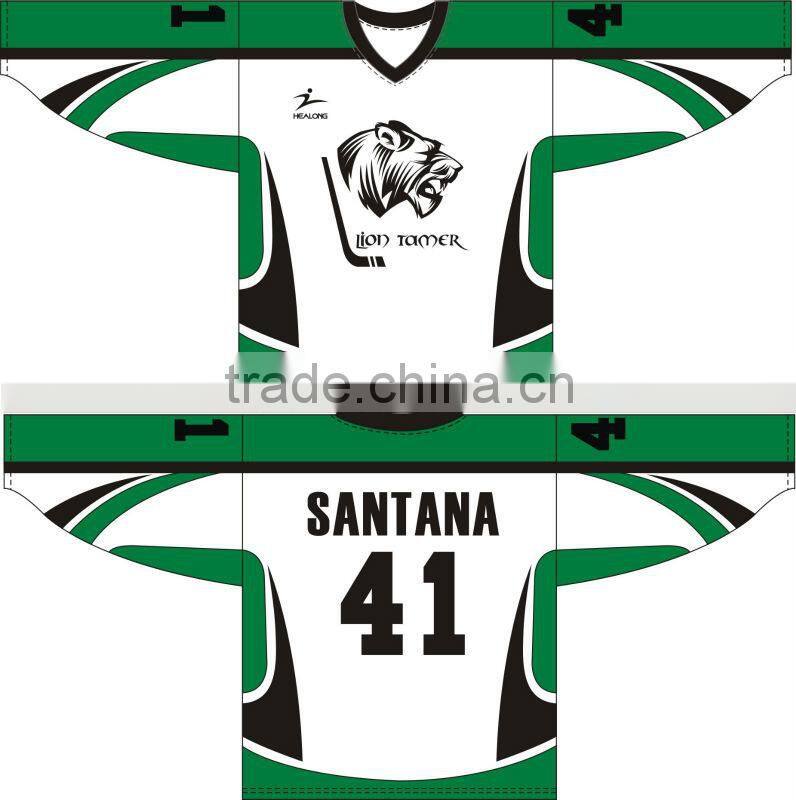 Sublimation Ice Hockey Uniform Professional Ice Hockey Jerseys For Team Custom Made Ice Hockey Jersey