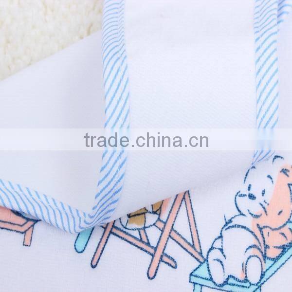 WZ-MS-029 velvet plain white baby body bibs