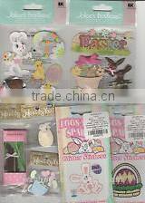 new design in stack easter bunny stickers