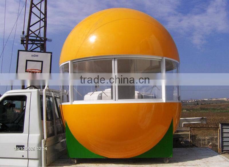 Durable & classical frozen yogurt kiosk , bubble tea kiosk , ice cream kiosk in high quality produced