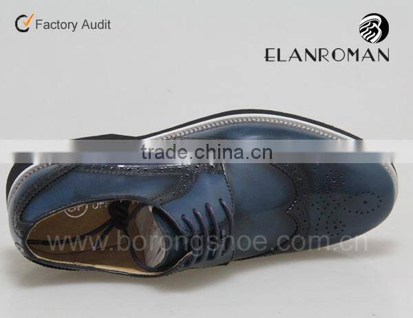 New style Lace up brogue casual shoes for men with OEM