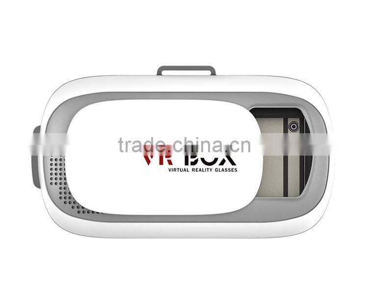 Vr Box V2 3 D Vr Glasses Mobiles 3 D Glasses Print Logo Oem With Bluetooth Gamepad Virtual Reality