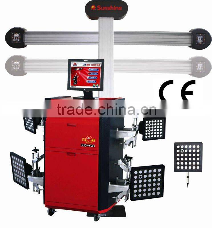 @High-end 3d car wheel aligner machine with CE certificate