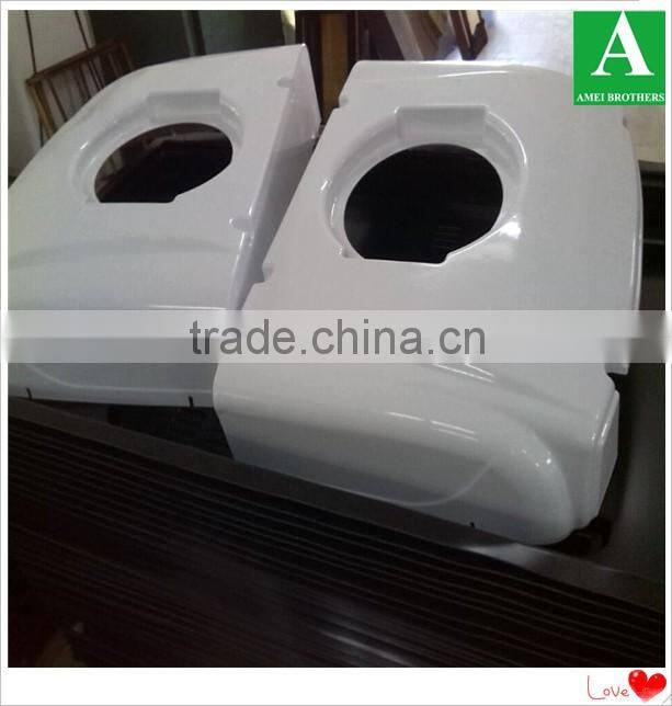 Yellow /Black/Red /Blue Clear Transparent Custom Plastic ABS+PC Material luggage cover