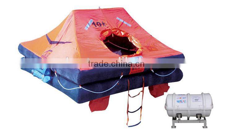 automatic inflatable life raft