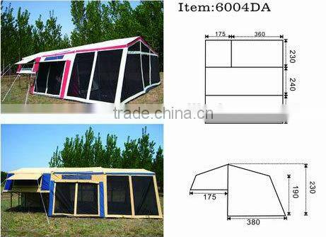 Arcadia outdoor easy folding camper trailer tent
