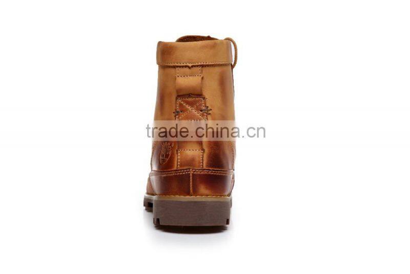 Comfortable custom winter leather men shoes in guangzhou