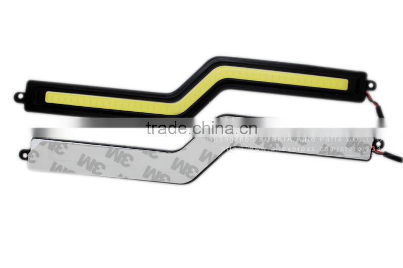 Super bright Z shape cob drl led fog lamp daytime running light