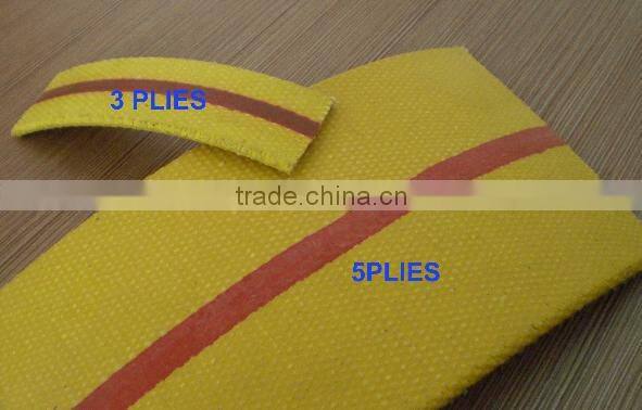 flat fabric transmission conveyor belt