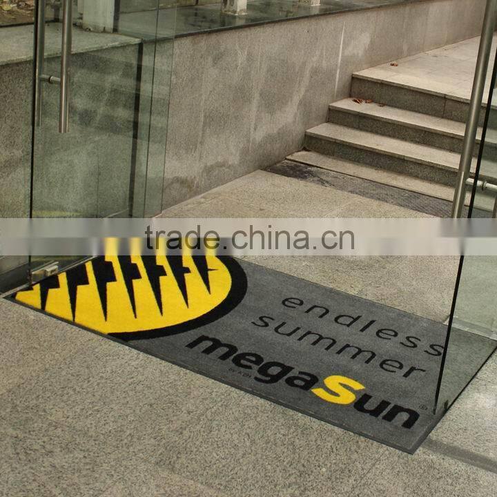 Professional Carpeted Pvc Floor Mat with or without Gripper