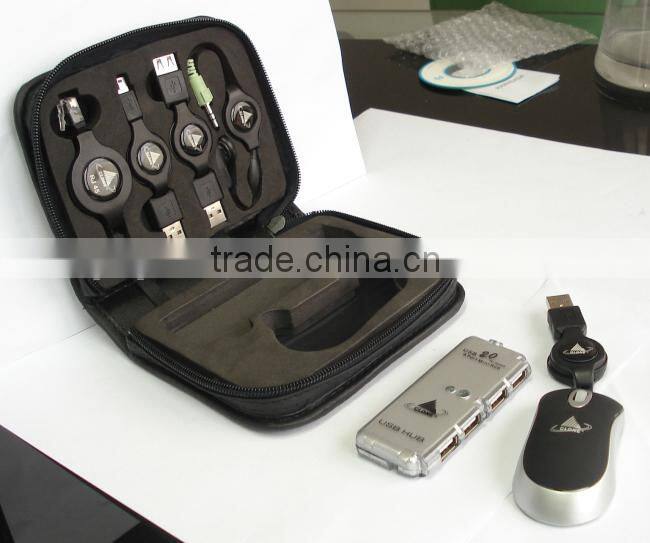 Customized Laptop portable travel gift usb kit