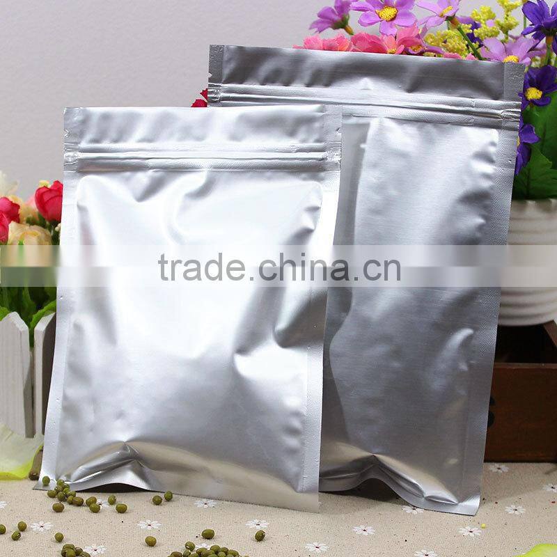 100pcs Silver Aluminum Foil Mylar Bag Vacuum Bag Sealer for Food Storage Package