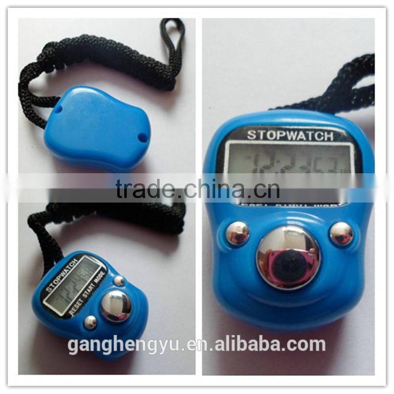 Counter shape cute electronic stopwatch,Mini digital stopwatch