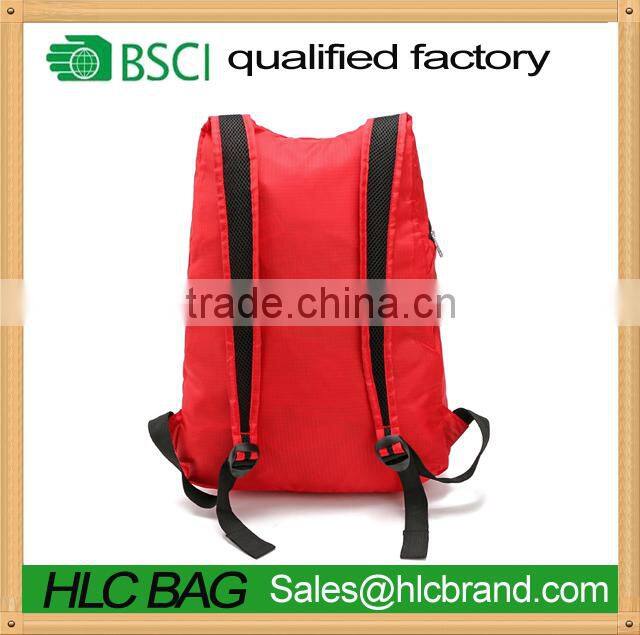 custom logo sports lightweight foldable backpack HL-PB085