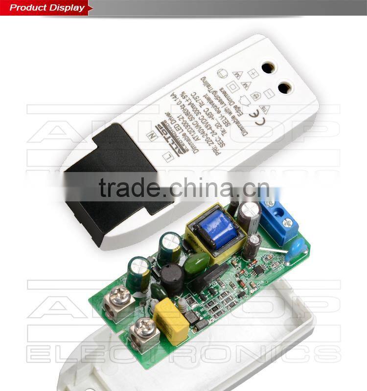 300ma 12w triac constant current dimmable led driver