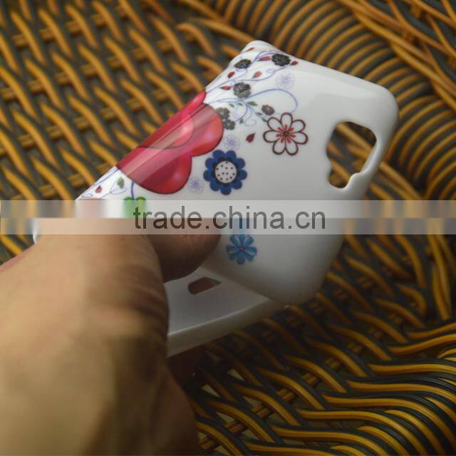 high quality print soft silicon tpu Case for Wiko Rainbow 4G