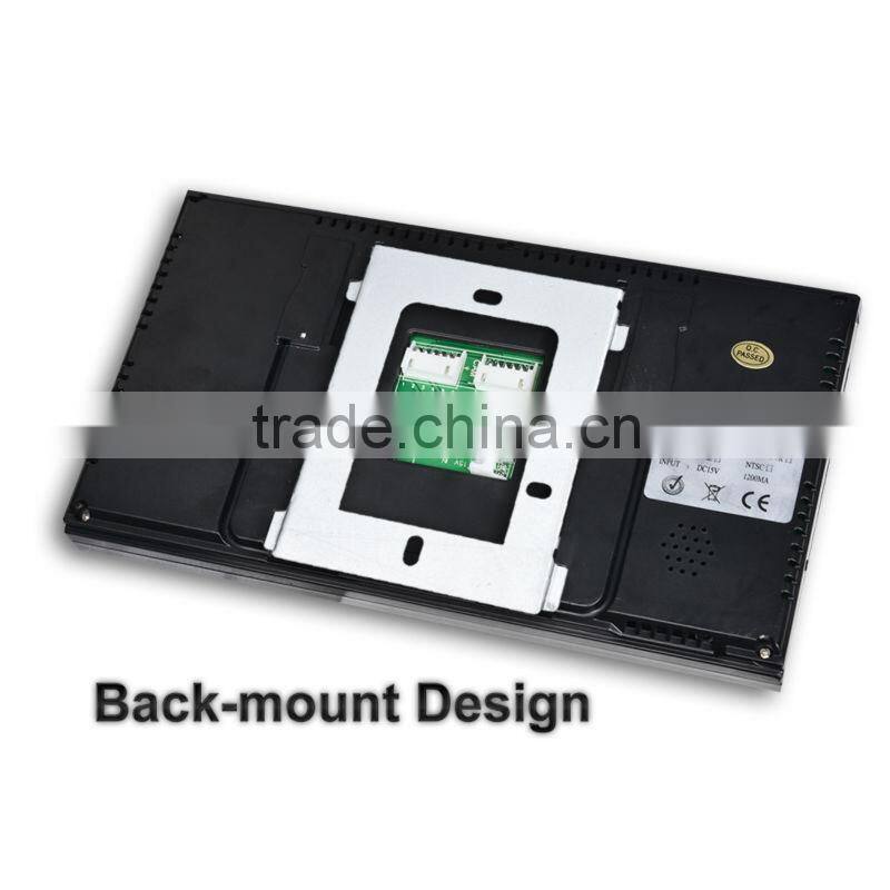 Video Handsfree Intercom Camera IR Home Night Vision 7" LCD Color Door Phone Bell