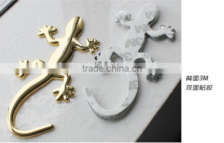 silver gold 3D Spider chrome car emblem, chrome spider car logo, car sticker