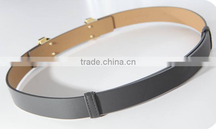2015 Newest alloy buckle lady leather belt ,decorative belts for women