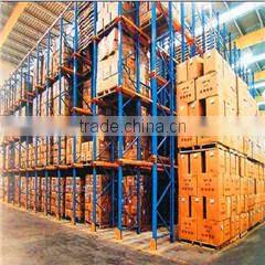 metal material display rack drive in rack system