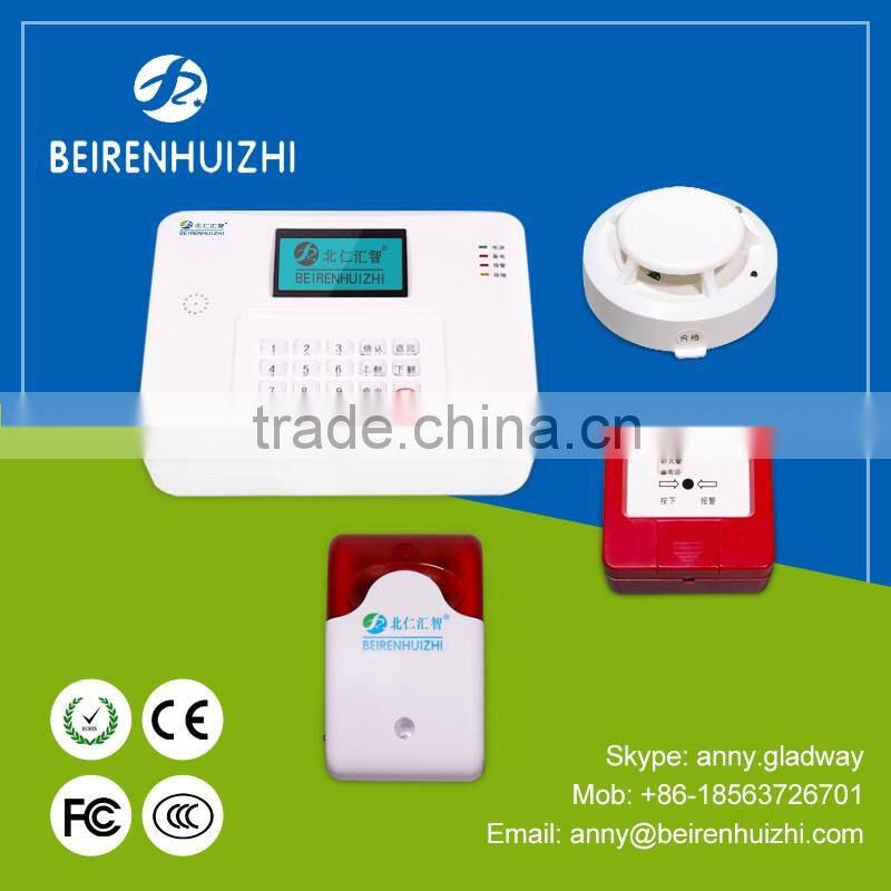 GSM addressable Wireless fire alarm control panel remote control wireless fire alarm control panel