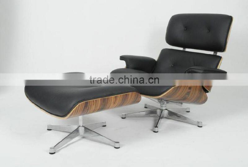 comfortable elegant design living room lounge chair with ottoman