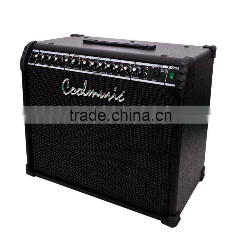 80W Multifunctional Battery USB Horn Built in Amplifier LED Bluetooth Speaker