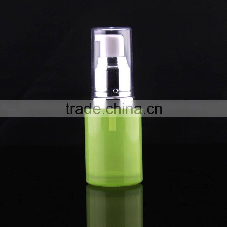 fancy bottle lotion glass bottle with white press pump for wholesale