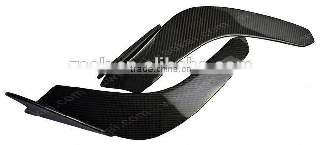 100% real carbon fiber car front splitter flap for universal using