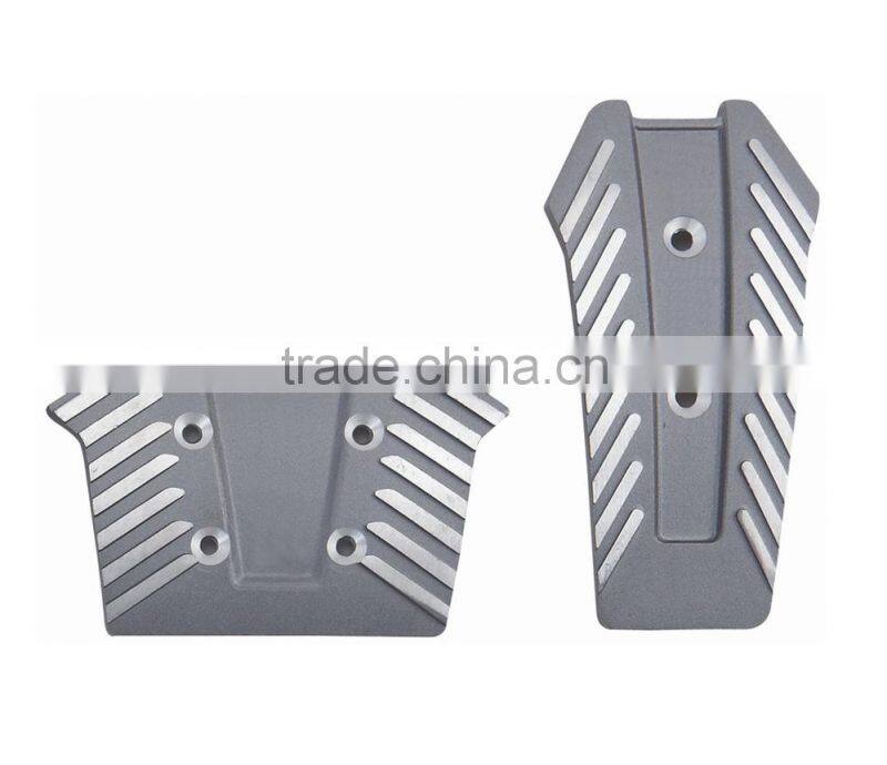 Aluminium universal car pedal pad