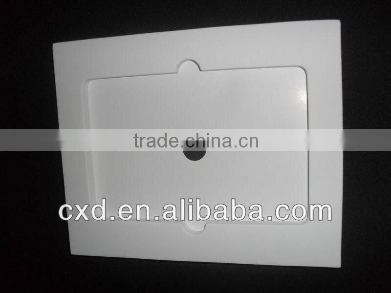white eva foam for ipad die cut bestsale eva foam insert packing