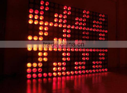25PCS 10W rgb led matrix panel light 3in1 full color