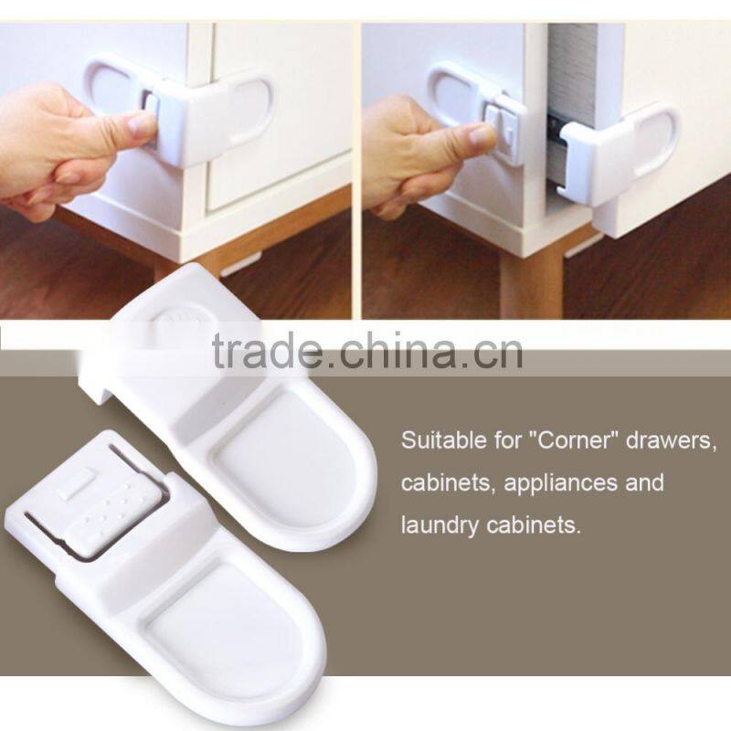Safety Angle Locks for Drawers and Cabinets