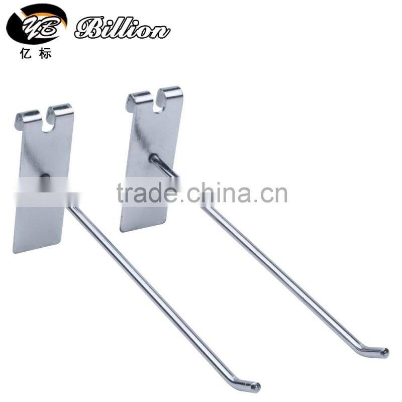 High quality chrome coated metal wire display netting hook for exhibition