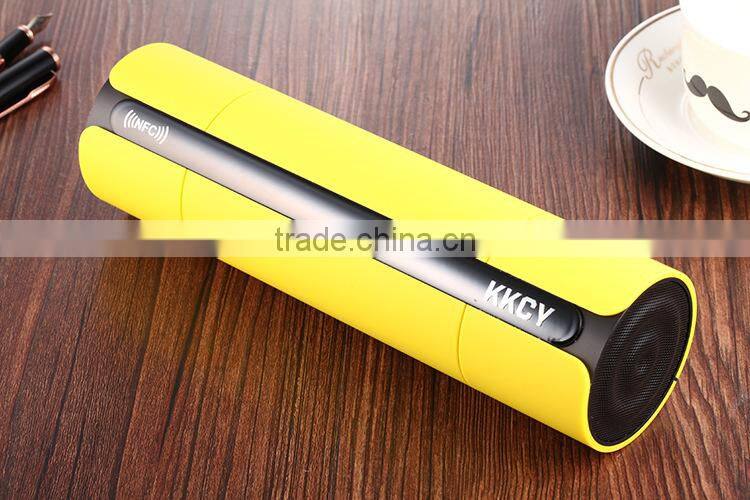 360 Degree Stereo Sound HIFI NFC Bluetooth Speaker Hot selling Mini WIreless-Fidelity(WIFI) , bluetooth speaker , USB port .