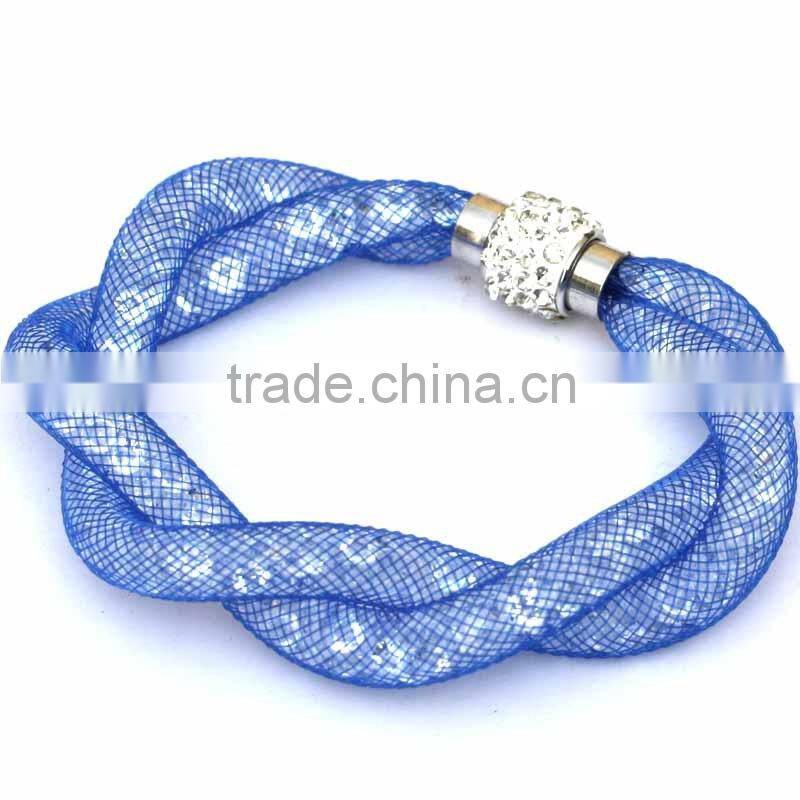 Crystal Beads Stardust Bracelet Slake Wrap Double Tour TENDANCE