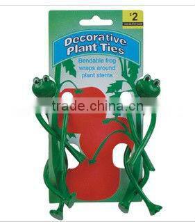 Frog Plant Tie