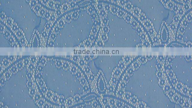 semi-circle 150cm weight 125gsm nylon 90% cut out mesh lycra elastic fabric