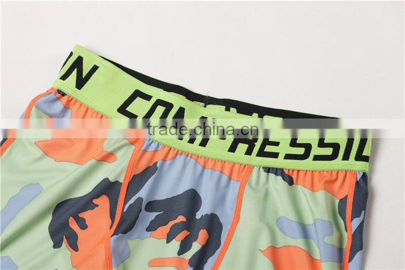 2016 Men Fitness Wear Running Tights Compression Tights Fitness Tights